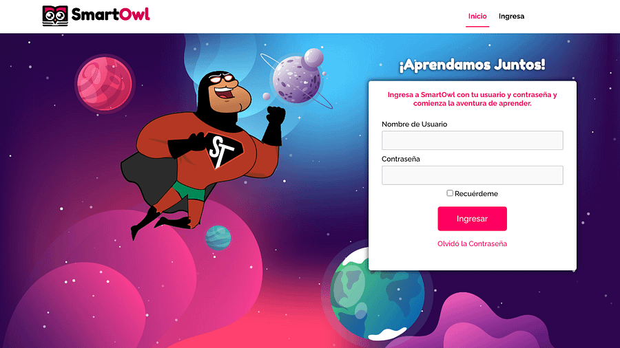 SmartOwl Proyecto - Homepage